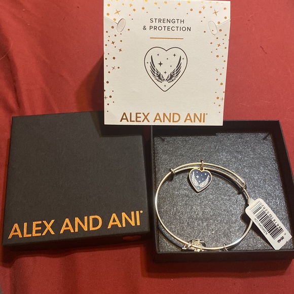 ALEX AND ANI CLASSIC BRACELET ANGEL WINGS CHARM - Picture 3 of 3